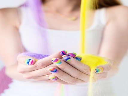 Цветной песок