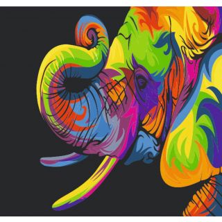 Набор Радужный Слон А3