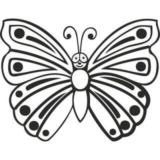 Бабочка №2 А4