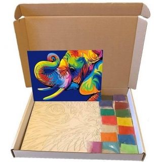 Набор Радужный Слон А3