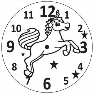 Часы Единорог №2