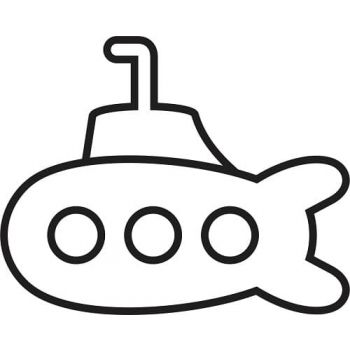 Трафарет Пирамида для раскрашивания песком А6