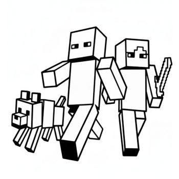 "Майнкрафт №4" А4