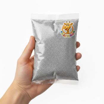 Цветной песок "Серебряный" 500г