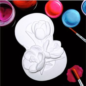 Фигурка под раскраску "8 марта №2"