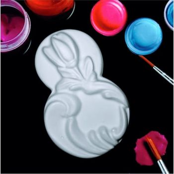 Фигурка под раскраску "8 марта №3"