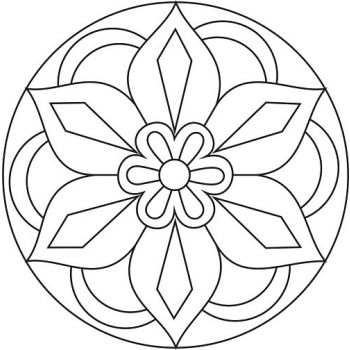 Трафарет для раскрашивания песком,