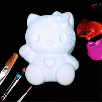 Фигурка под раскраску "Кошечка №1"