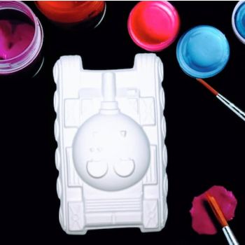 Фигурка под раскраску "Танк №1"