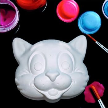 Фигурка под раскраску "Кошечка №2"