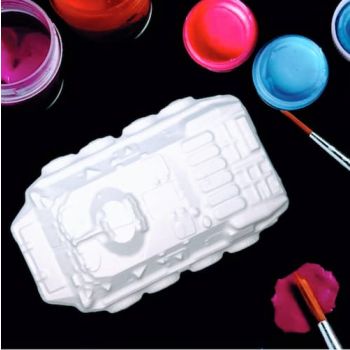 Фигурка под раскраску "Танк №2"