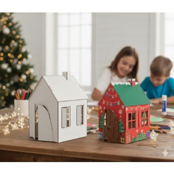 Набор 3D домик для раскрашивания