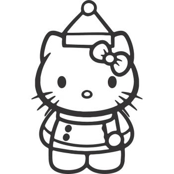 "Кошечка №8 А4"