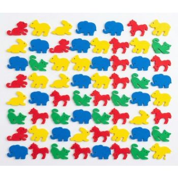 Набор "Животные" из фоамирана EVA (ЭВА), 50 шт.