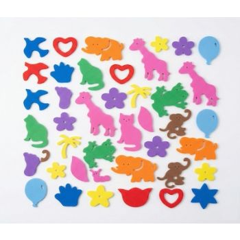 Набор фигурок "Микс" из фоамирана EVA (ЭВА), 50 шт.