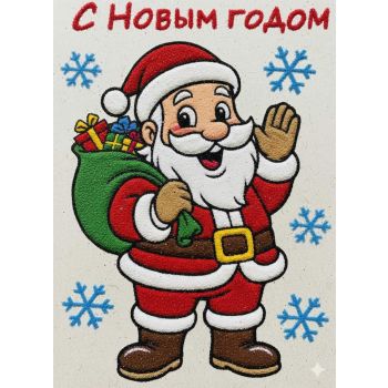 "Дед мороз №4 А4"