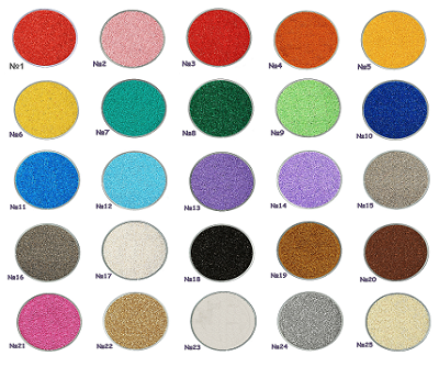 цветной песок